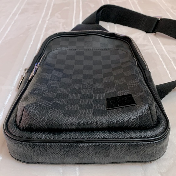 Louis Vuitton Damier Graphite Canvas Avenue Slingbag Backpack Style Bag - Picture 5 of 16